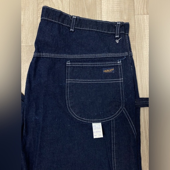 Vintage Dee Cee 1950’s Dark Blue Jeans 42x30 New With Out Tag. - Picture 7 of 11